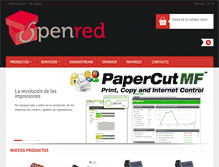 Tablet Screenshot of openred.org